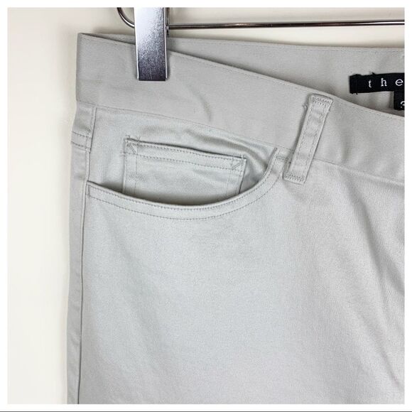 Theory Women’s Stone Khaki Pants Sz 32 NWOT. - Picture 3 of 10